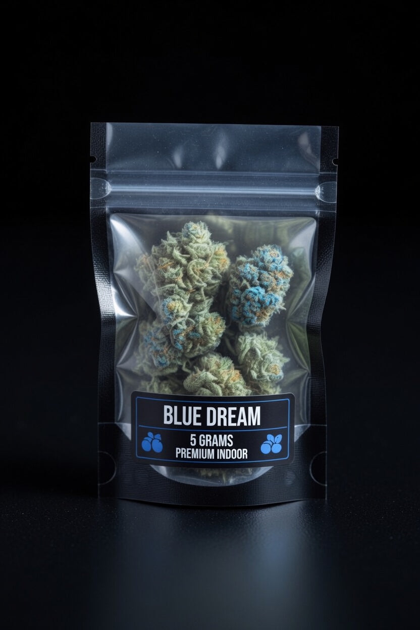 COMBO ENERGÍA Y RISAS — Gomitas Lúmina® con THC + 5 Gramos de Blue Dream
