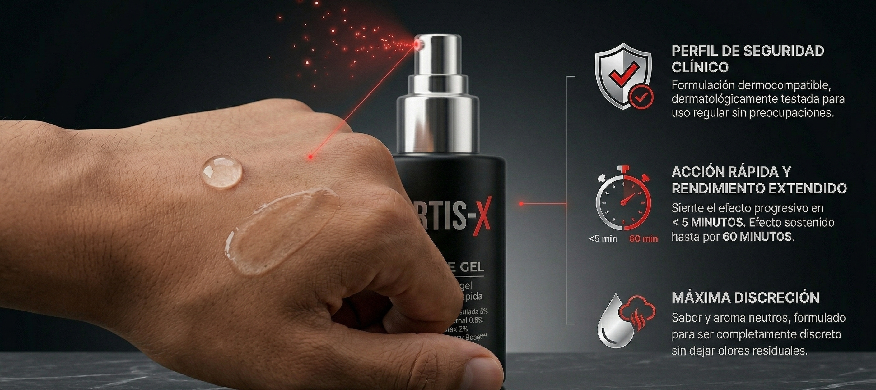 FORTIS-X INTIMATE GEL [Ellos] | Más Firmeza y Duración