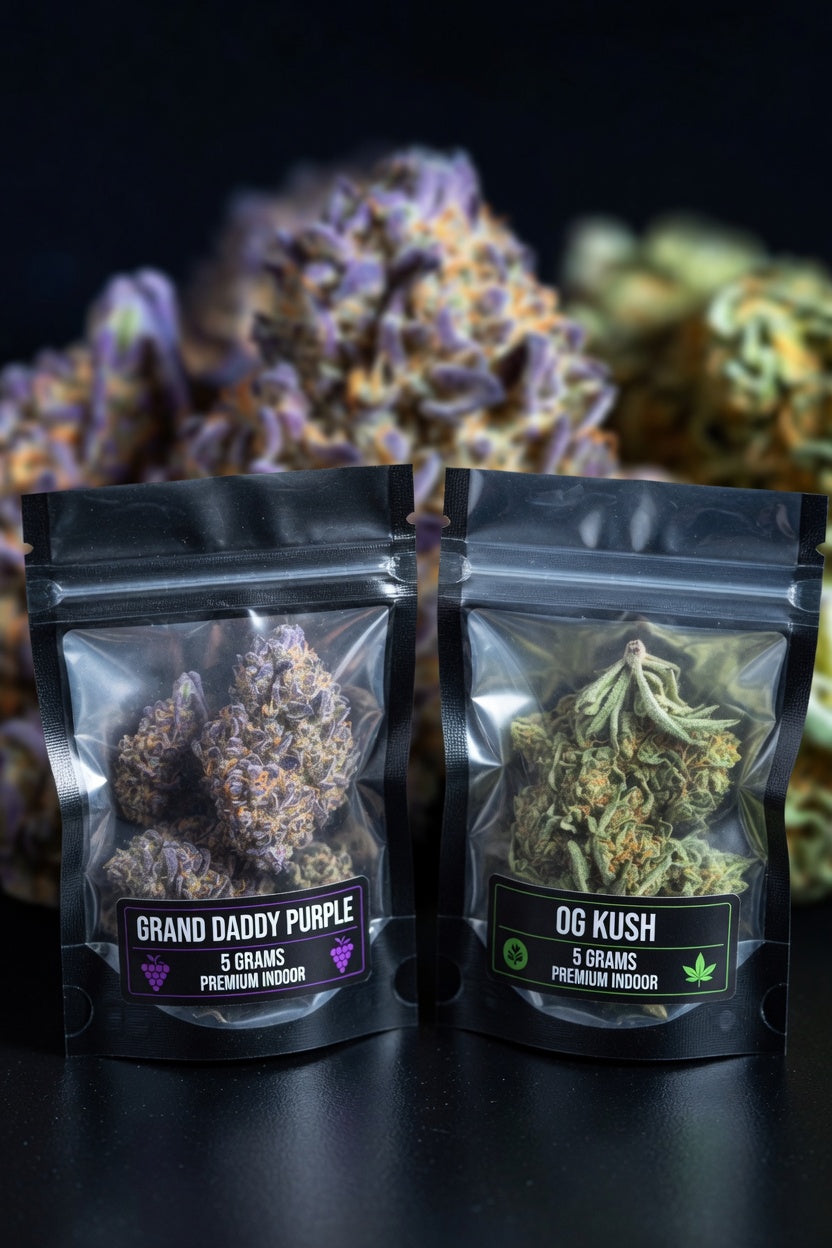COMBO EXPERIENCIA DOBLE — 5 Gramos de GDP + 5 Gramos de OG KUSH