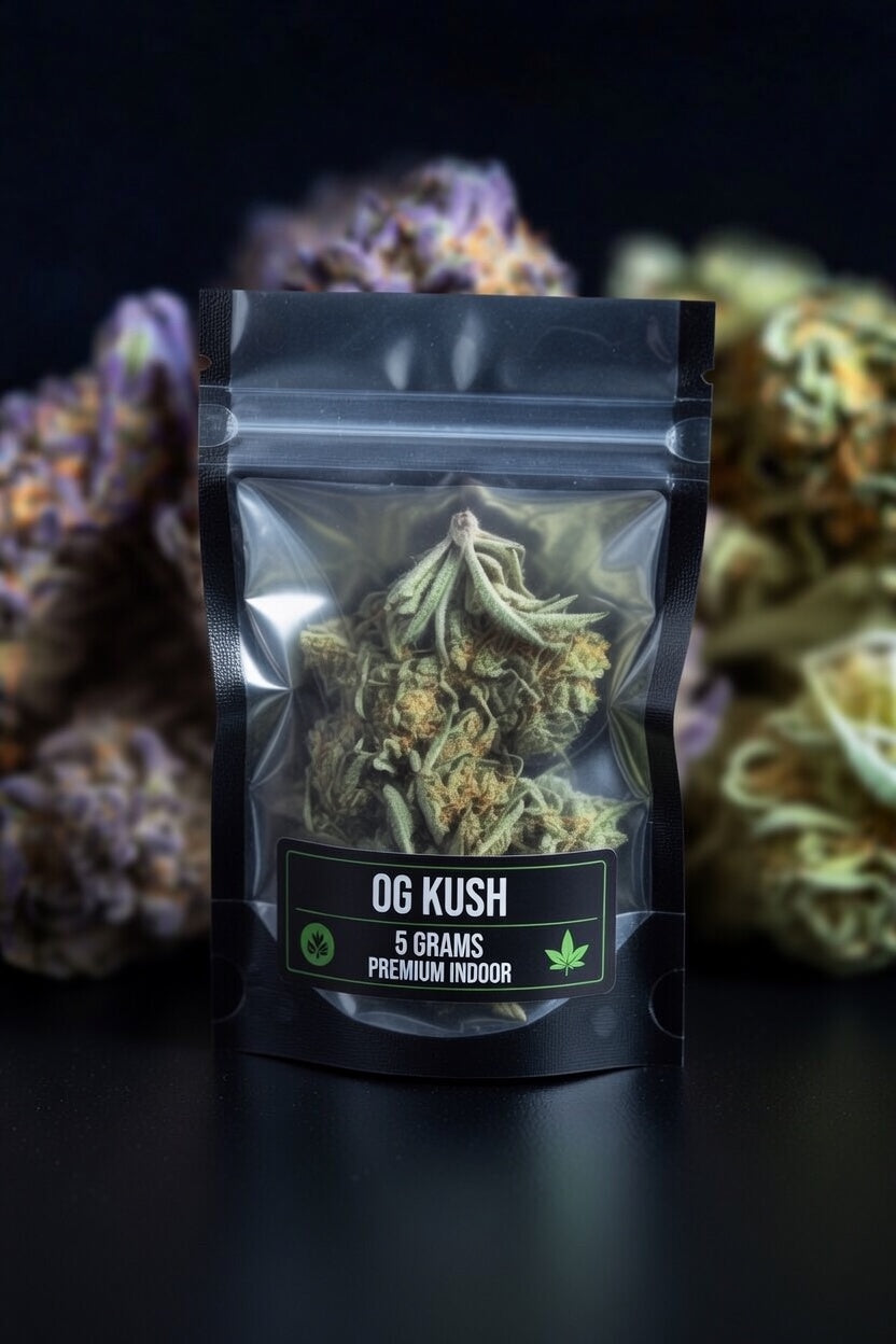 OG KUSH | Cogollos de Indoor [5 Gramos] | Relajación Profunda