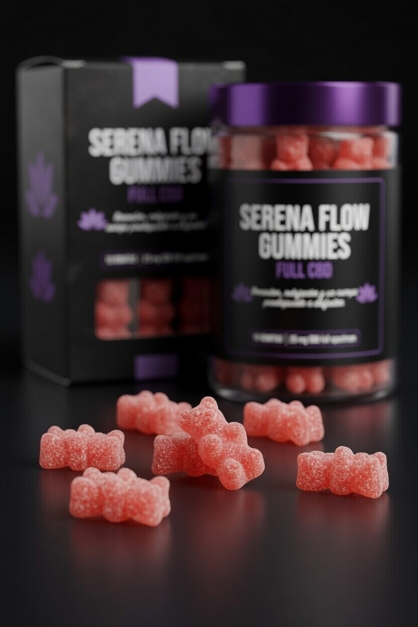 SERENA FLOW GUMMIES - Gomitas Full CBD | Relajación y Disfrute