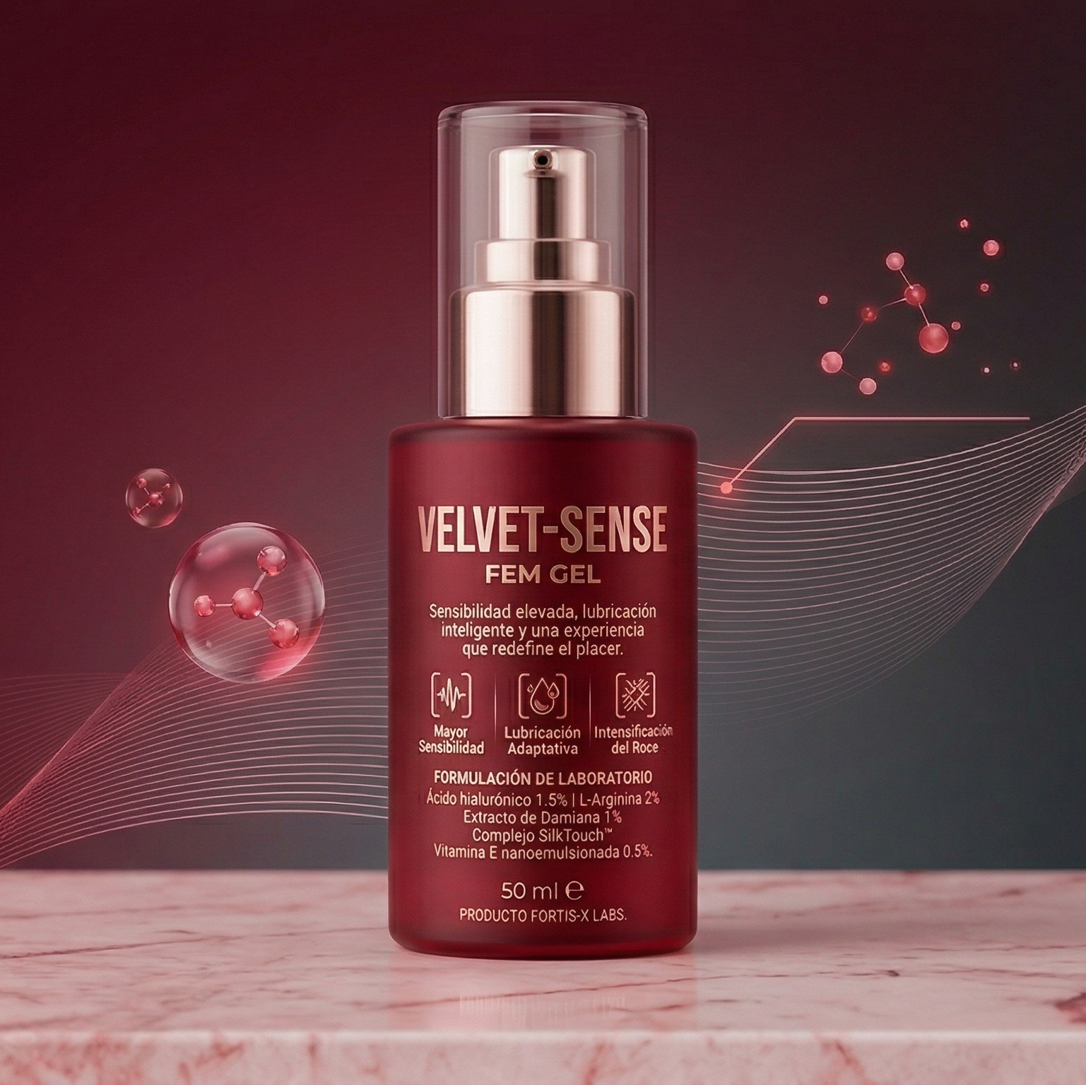 VELVET-SENSE FEM GEL [Ellas] | Más Sensibilidad y Placer